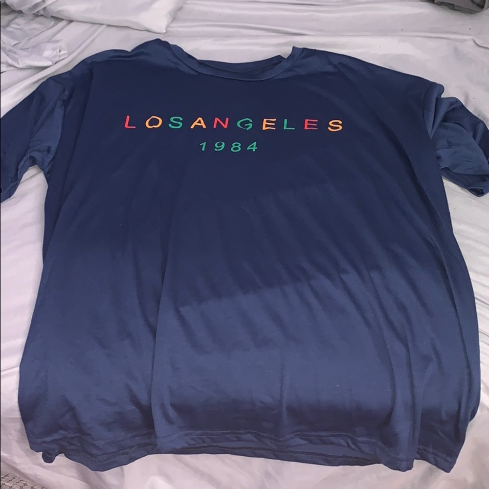 los angeles oversized tshirt